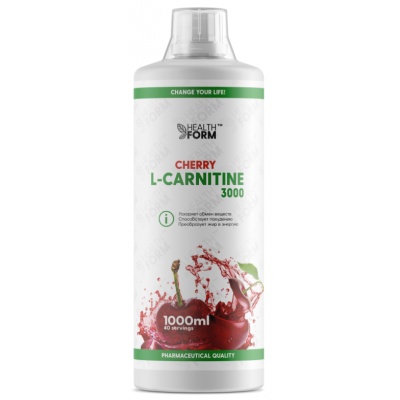 - Health Form L-Carnitine concentrate 3000 1000 