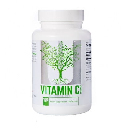 Витамины Universal Nutrition Vitamin C Formula 500 mg 100 таблеток