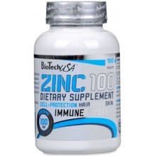 Витамины BioTech Zinc 100 капсул