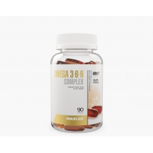 Антиоксидант Maxler Omega 3-6-9 Complex 90 капсул