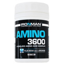 Аминокислота IRONMAN amino 3600 100 таблеток