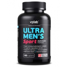 Витамины VPlab Ultra Mens sport multivitamin formula 180 капсул