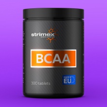 БЦАА Strimex BCAA 1700 mg 300 таблеток