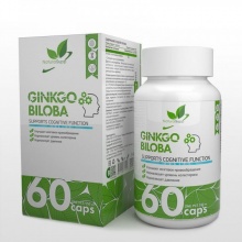 Антиоксидант NaturalSupp Ginkgo Biloba Extract 60 капсул