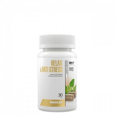   Maxler Relax and Anti-Stress Complex 30 