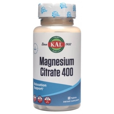  Since KAL Magnesium Citrate 400 60 