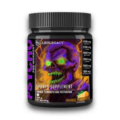 Предтренировочный комплекс LeoLegacy Psycho 250 гр