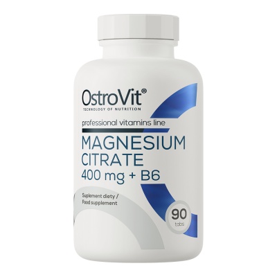 Витамины OstroVit Magnesium Citrate 400 мг + B6 90 таблеток