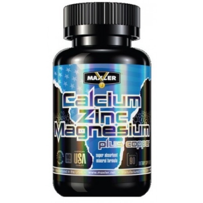  Maxler Calcium Zinc Magnesium 90 